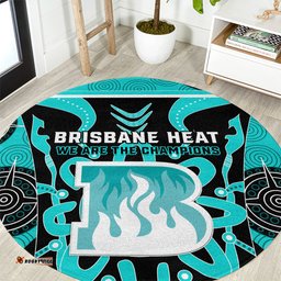 Brisbane Heat Round Carpet We Are The Champions Aboriginal Art