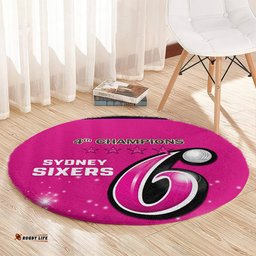 BBL Sydney Sixers Round Carpet 4th Champions 2024 New History