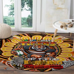 NAIDOC Week 2024 Tigers Round Carpet Mascot Rugby DT02