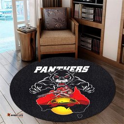Panthers Round Carpet Aboriginal Special Map