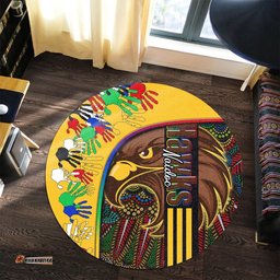 Pride Hawks Indigenous Round Carpet Hawthorn Naidoc Week Aboriginal Version Special