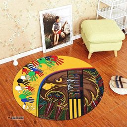 Pride Hawks Indigenous Round Carpet Hawthorn Naidoc Week Aboriginal Version Special