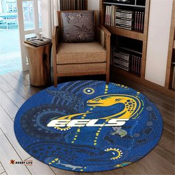 Eels Rugby Round Carpet