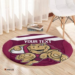 Custom Queensland Rugby Round Carpet Maroons Cane Toad Origin Sporty