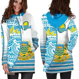 Tuvalu Rugby Women's Hoodie Dress Special K13
