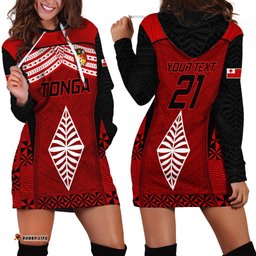 Custom Tonga Rugby Hoodie Dress Go Champions World Cup 2023 Ngatu Unique