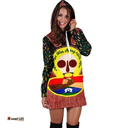 Aboriginal and Torres Strait Islander Women's Hoodie Dress Naidoc Style