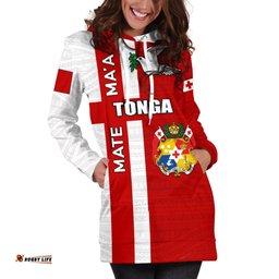 Tonga Rugby Hoodie Dress Mate Ma'a
