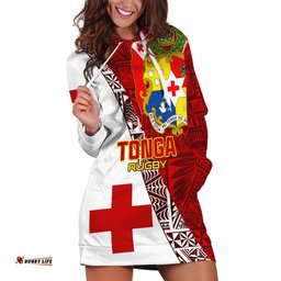 Tonga Rugby Hoodie Dress Tongan Go 2023 World Cup