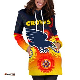 Adelaide Crows Special Style Women's Hoodie Dress