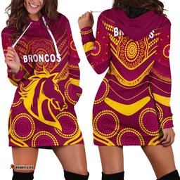 Broncos Indigenous Hoodie Dress