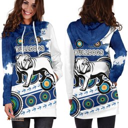 Bulldogs Women Hoodie Dress Special Indigenous