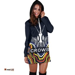 Adelaide Women Hoodie Dress Special Crows