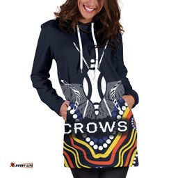 Adelaide Women Hoodie Dress Special Crows