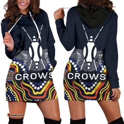 Adelaide Women Hoodie Dress Special Crows