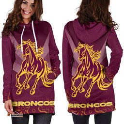 Brisbane Broncos Indigenous Women Hoodie Dress 01