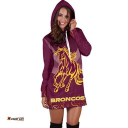 Brisbane Broncos Indigenous Women Hoodie Dress 01