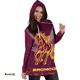 Brisbane Broncos Indigenous Women Hoodie Dress 01