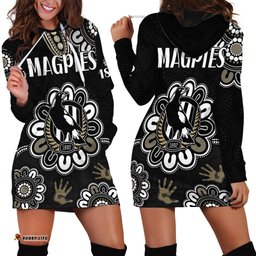 AFL Collingwood Magpies Football Magpies 1892 Hoodie Dress