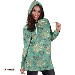 Aboriginal Hoodie Dress, Koala Patterns So Cute