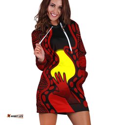 Custom Personalised Aboriginal Australians Hoodie Dress Simple But Significant