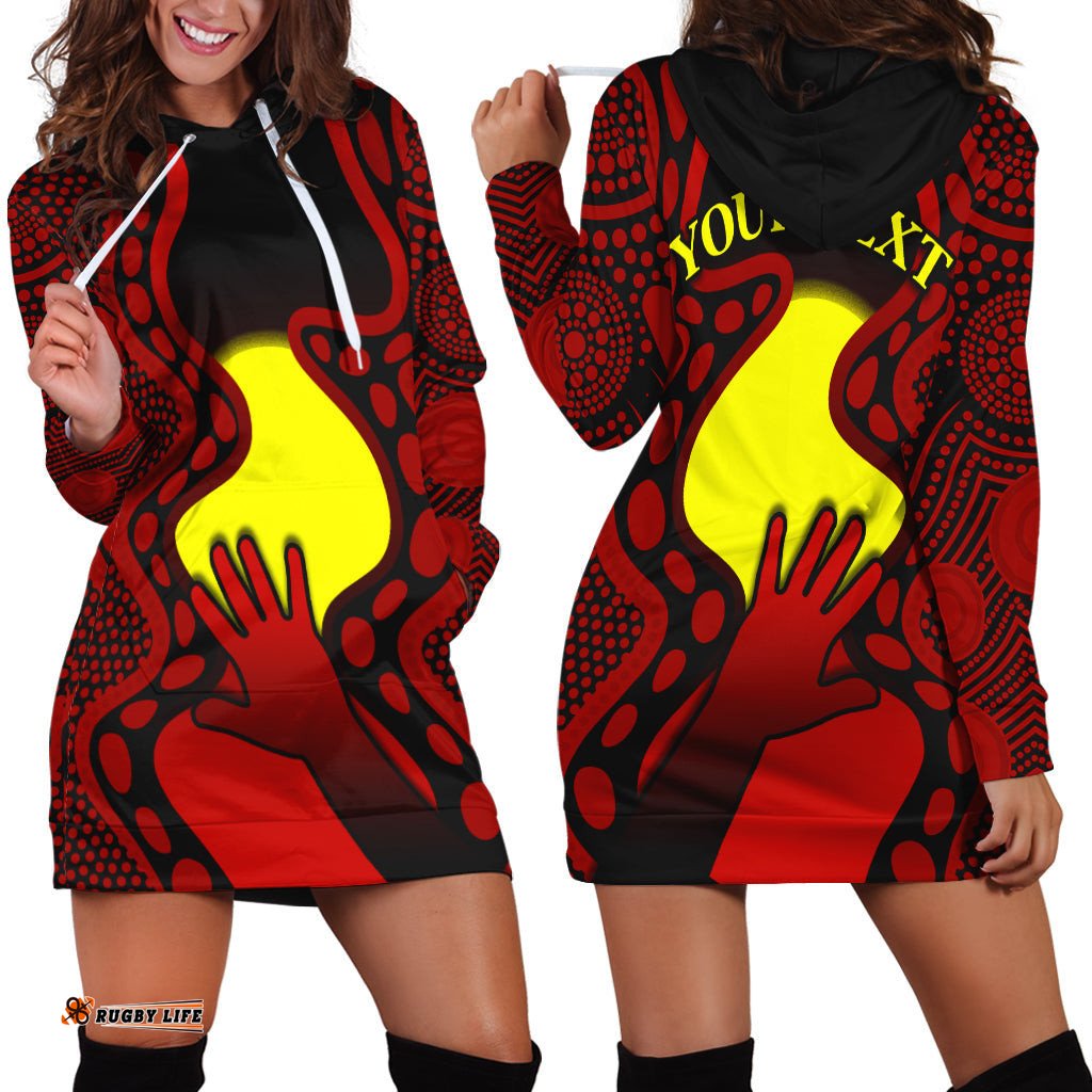 Custom Personalised Aboriginal Australians Hoodie Dress Simple But Significant