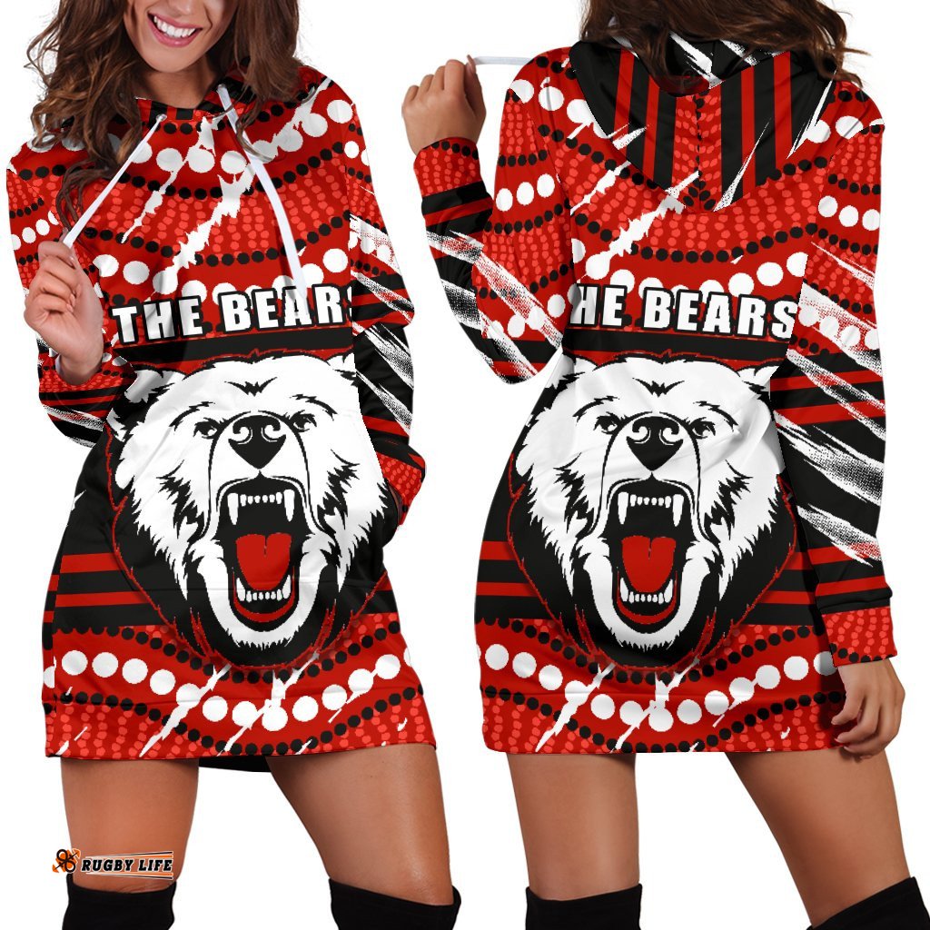 Bears Women Hoodie Dress North Sydney Only