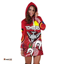 Bombers NAIDOC Week Hoodie Dress Essendon Football Aboriginal