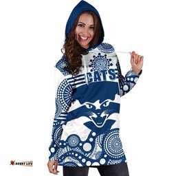 Cats Hoodie Dress Geelong Indigenous