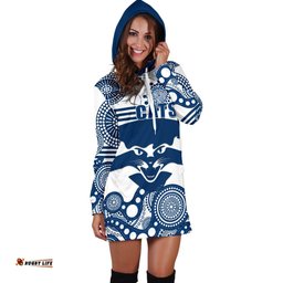 Cats Hoodie Dress Geelong Indigenous