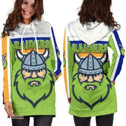 Canberra Women Hoodie Dress Raiders Viking