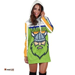 Canberra Women Hoodie Dress Raiders Viking