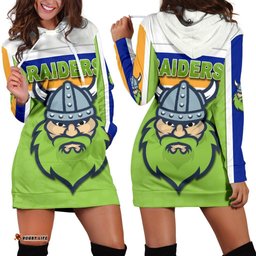 Canberra Women Hoodie Dress Raiders Viking