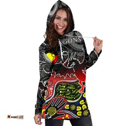 Color St. George Dragons Women Hoodie Dress Naidoc Week