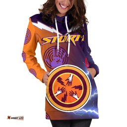 Melbourne Women's Hoodie Dress Storm Style