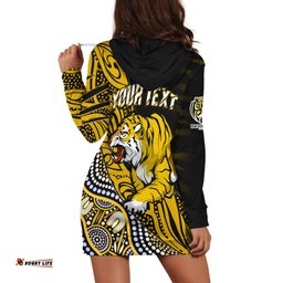Custom Personalised Richmond Football Hoodie Dress Aboriginal Go The Tigers Premiers