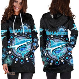 Cronulla Hoodie Dress Sharks Indigenous