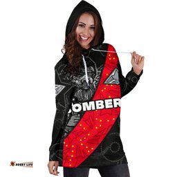 Bombers Naidoc Week Women's Hoodie Dress Essendon Ingenious Spesial Version