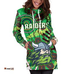 CanberraWomen's Hoodie Dress Raiders Indigenous 2