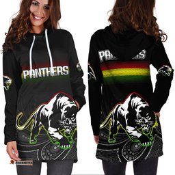 Black Panthers Rugby League Aboriginal Hoodie Dress