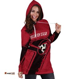 Custom Text Isle Of Man Rugby Personalised Hoodie Dress Isle Of Man Rugby