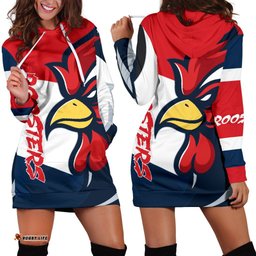 Australia Roosters Women's Hoodie Dress Sydney