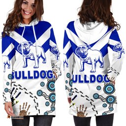 Canterbury-Bankstown Bulldogs Women Hoodie Dress Indigenous NO.2
