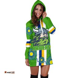 Canberra Hoodie Dress Raiders Indigenous