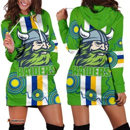 Canberra Hoodie Dress Raiders Indigenous