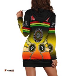 Custom Personalised Panthers Hoodie Dress Go The Mighty Penrith Aboriginal
