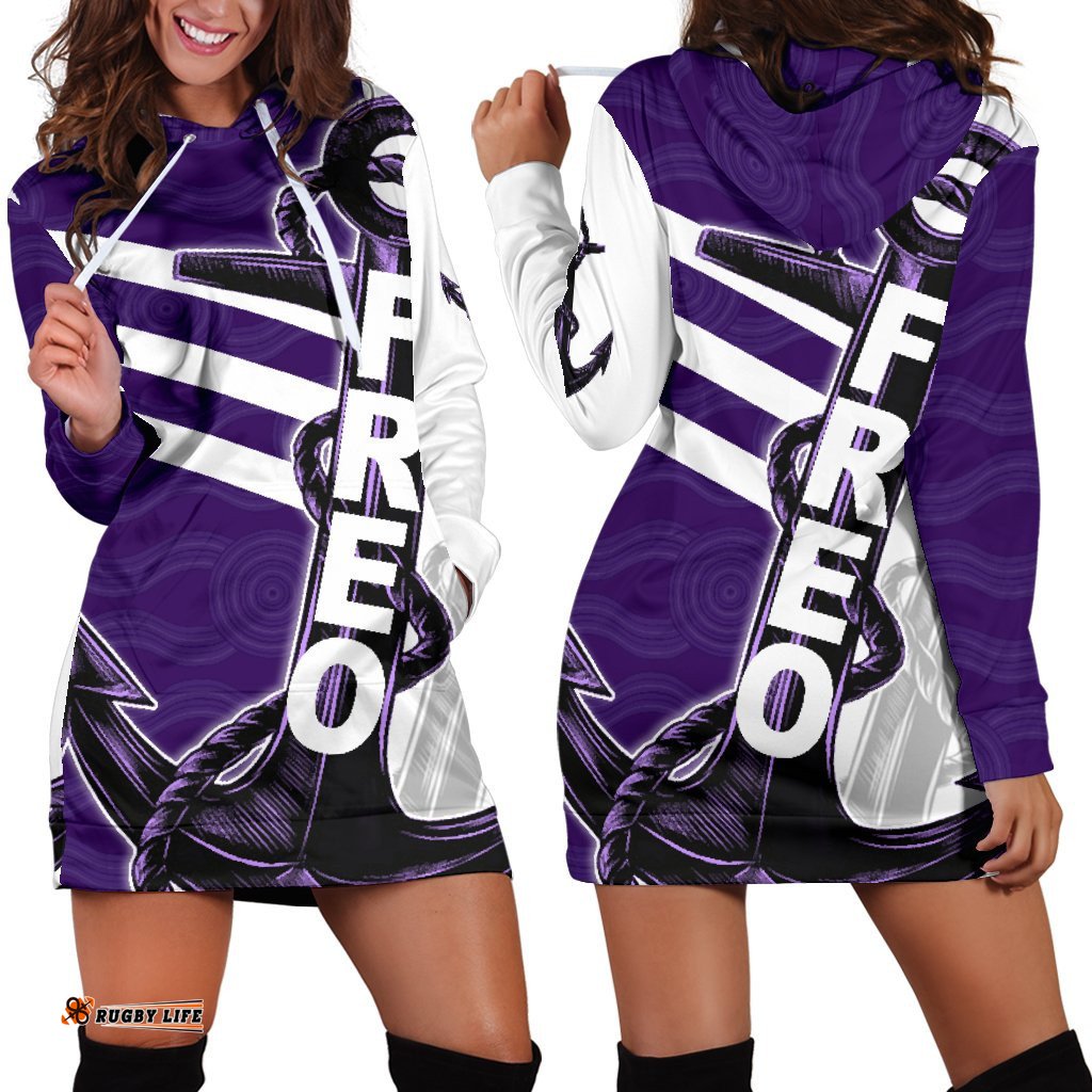 Fremantle Women Hoodie Dress Freo