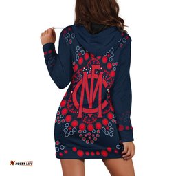Demons Football Hoodie Dress Melbourne Indigenous