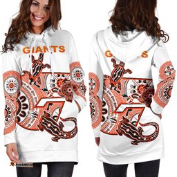 Giants Women's Hoodie Dress Simple Indigenous