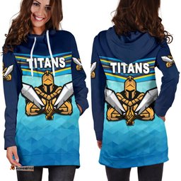 Gold Coast Women's Hoodie Dress Titans Gladiator